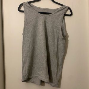Plain grey Tank top (M)